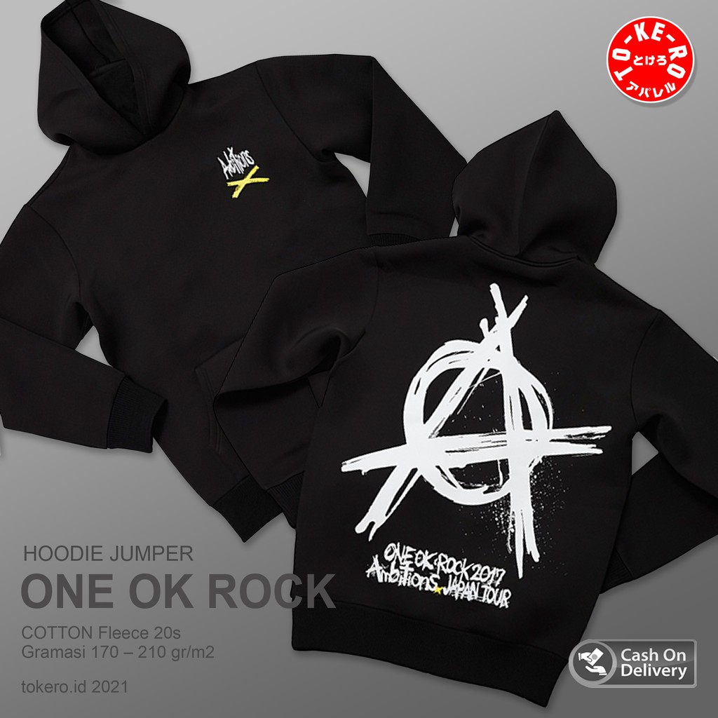 ONE OK ROCK Ambitionsツアー MA-1ジャケット - スウェット