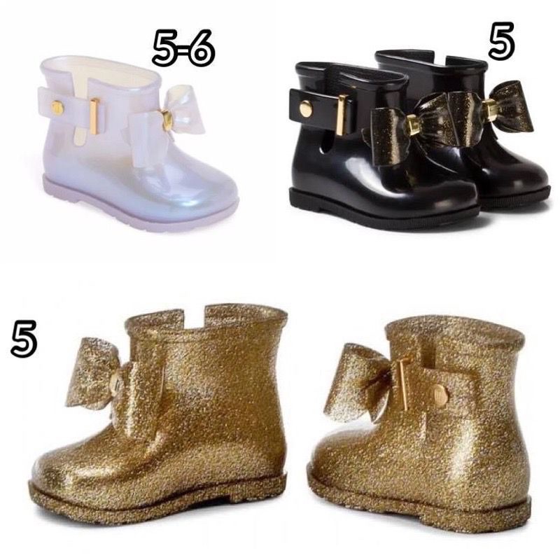 Mini melissa rain boots hot sale sale