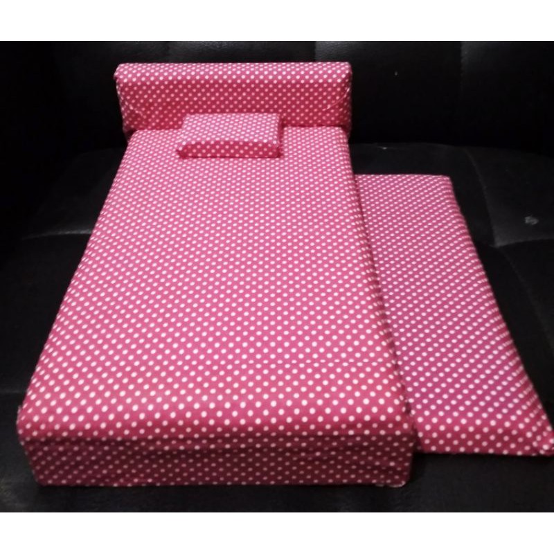 Jual Tempat tidur boneka Barbie Ranjang kasur Barbie model Sorong