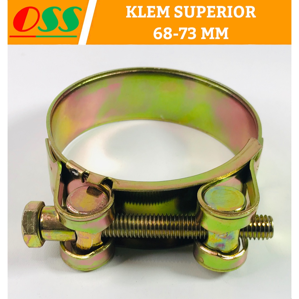 Jual KLEM SUPERIOR ATAU CLAMP SUPERIOR ATAU HEAVY DUTY HOSE CLAMP 68-73 ...