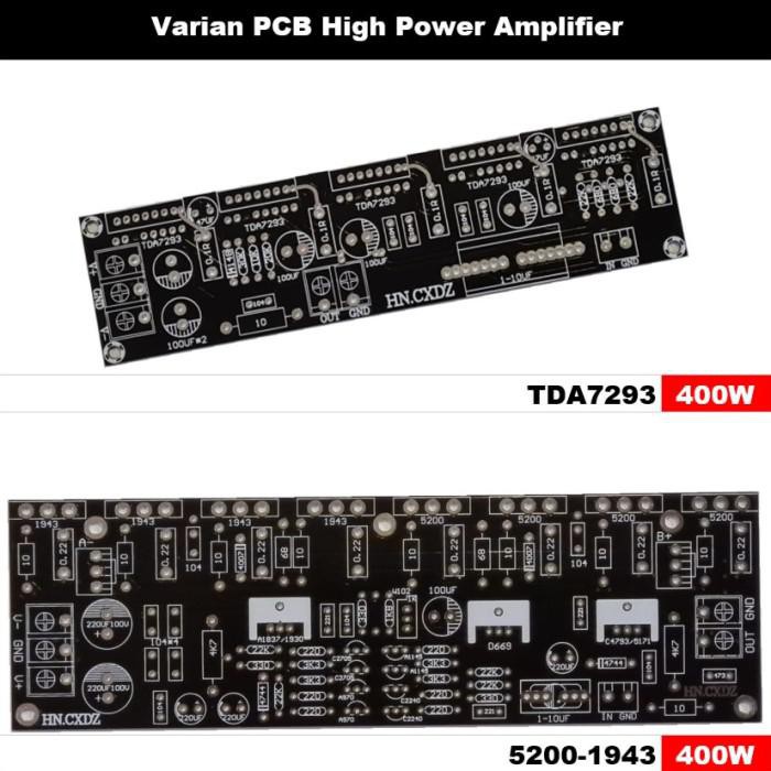 Jual Amplifier / Pcb High-Power Amplifier Ic Tda7293/Tda7294 Transistor