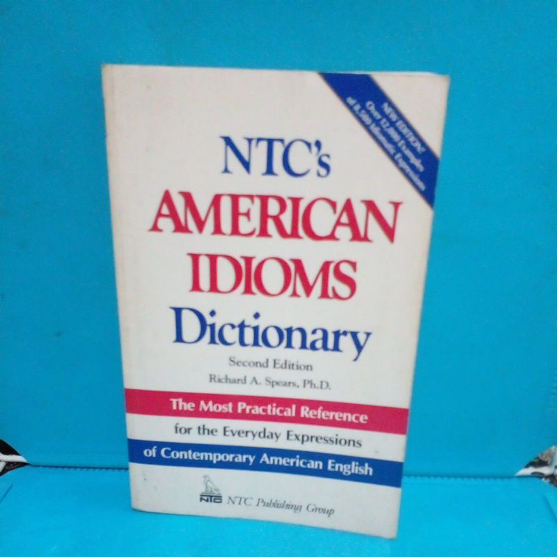 Jual NTC's AMERICAN IDIOMS DICTIONARY SECOND EDITION (ORI, BEKAS