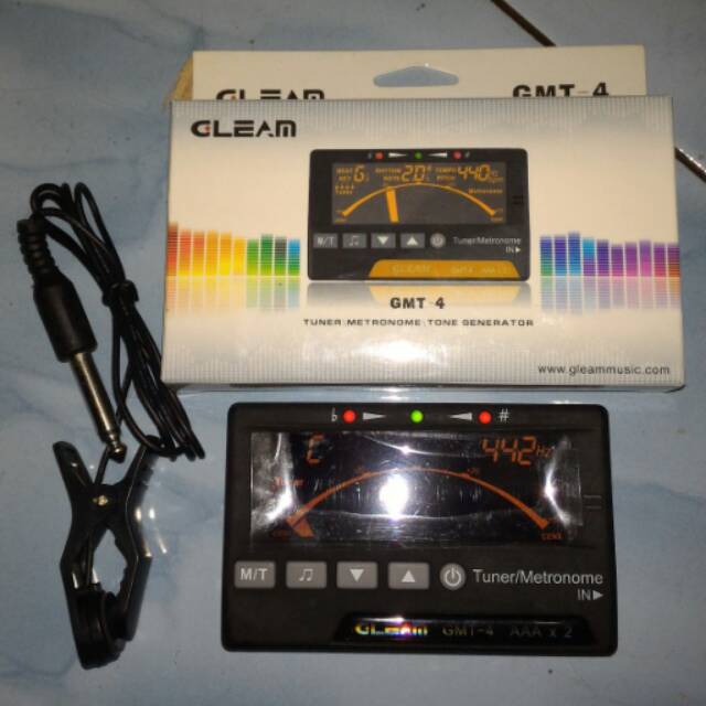 Jual Tuner Metronome Tone Generator CLEAM GMT-4 | Shopee Indonesia
