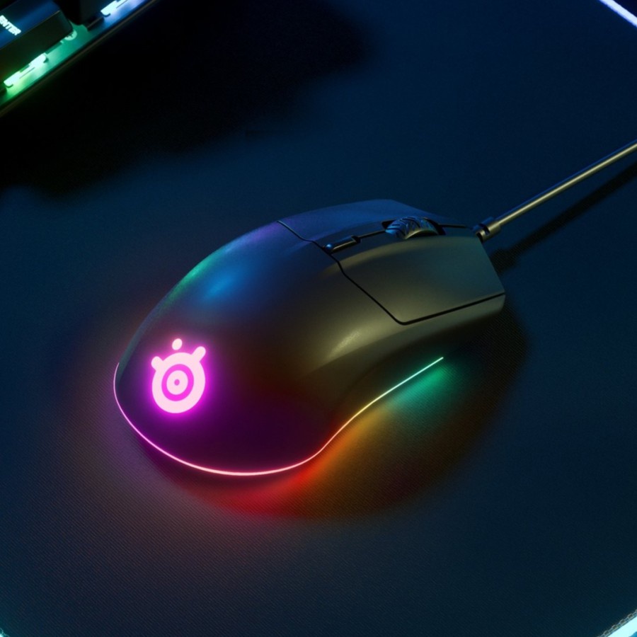 steelseries rival 3 rgb optical gaming mouse