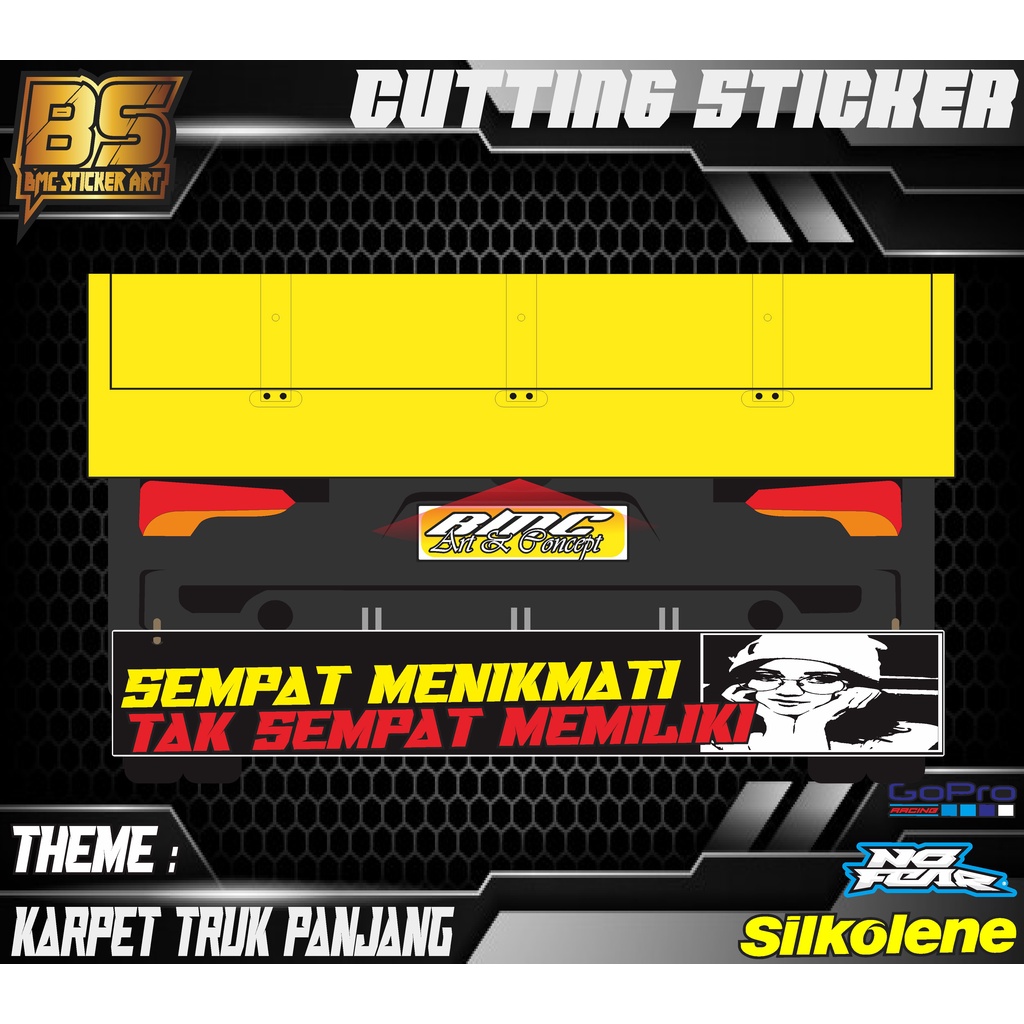 Jual Stiker Karpet Truk Bebas Custom - Sticker Variasi Truck | Shopee ...