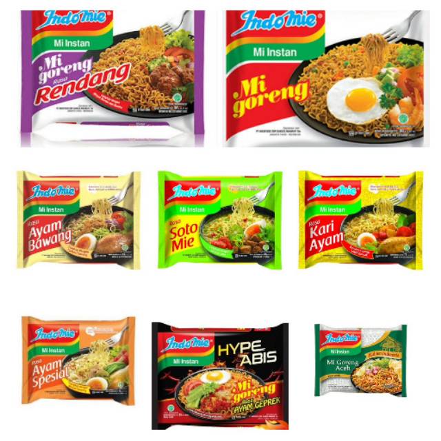 Jual Indomie Berbagai Rasa 1 pcs | Shopee Indonesia