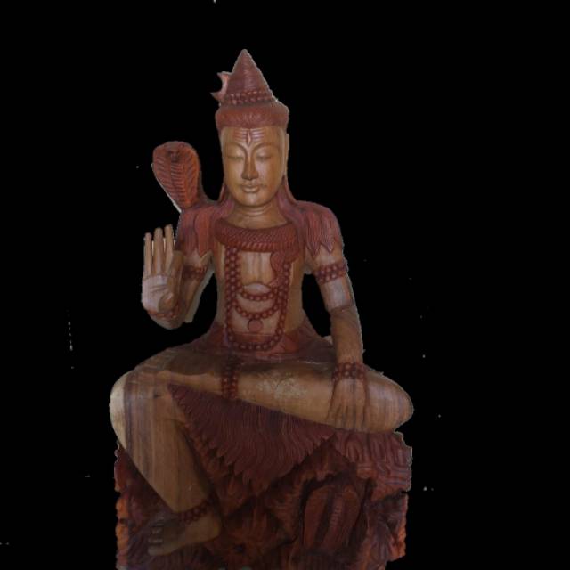 Jual Patung Siwa Kayu Rupang MahaDewa Shiva Full Ukiran | Shopee Indonesia