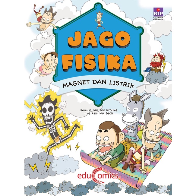 Jual Jago Fisika Magnet Dan Listrik Educomics Komik Fisika Buku