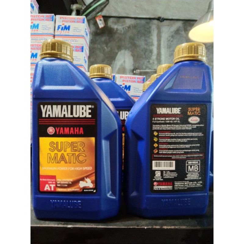 Jual Oli Yamalube Matic Oli Yamalube Oli Yamaha Yamalube Super Matic W Liter Ml