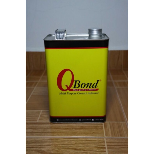 Jual Lem Kuning QBond HQ 113D Galon 2.5Kg Kayu Triplek HPL PVC Kain ...