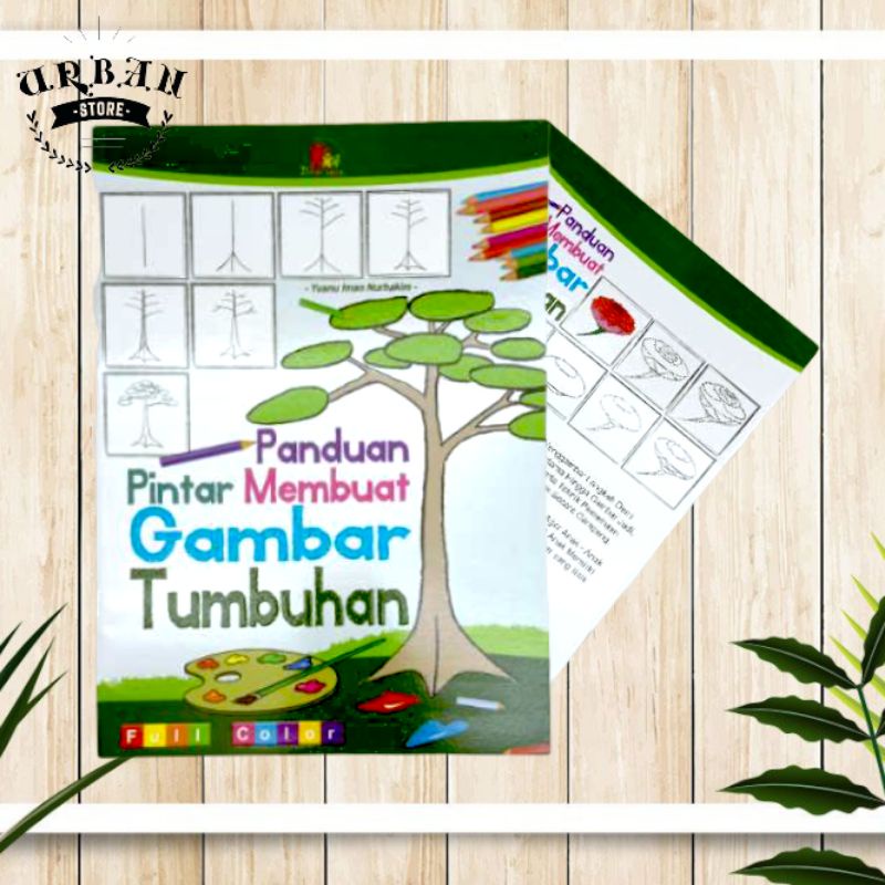 Jual Buku Panduan Pintar Membuat Gambar Tumbuhan | Shopee Indonesia
