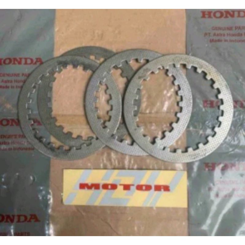 Jual Besi Plat Gesek Kampas Kopling Import Model Bintik Honda Gl Max Pro Megapro Tiger Revo