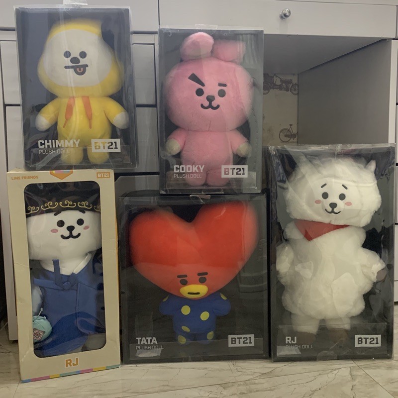 Sealed hot Official New BT21 RJ Standing Plush Doll