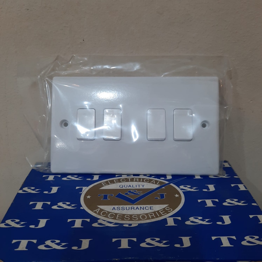 Jual T&J ELECTRIC ALPINE THIN SWITCHED SOCKET T AND J TJELEC SWITCH ...