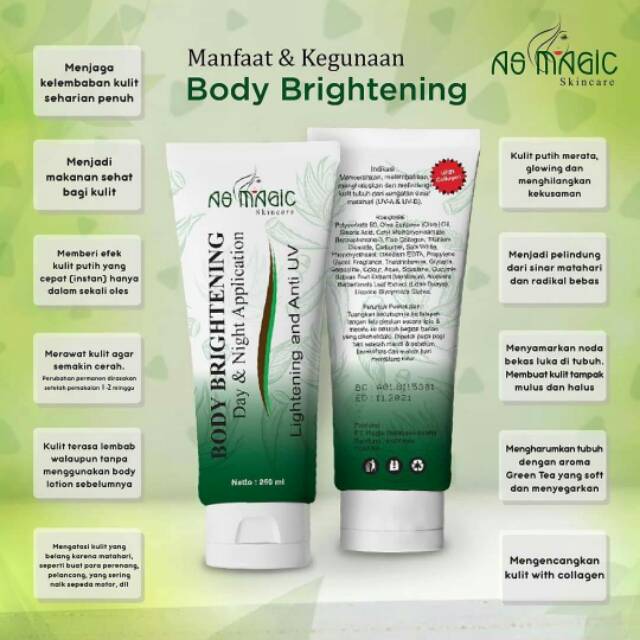 Jual As magic body brightening | Shopee Indonesia