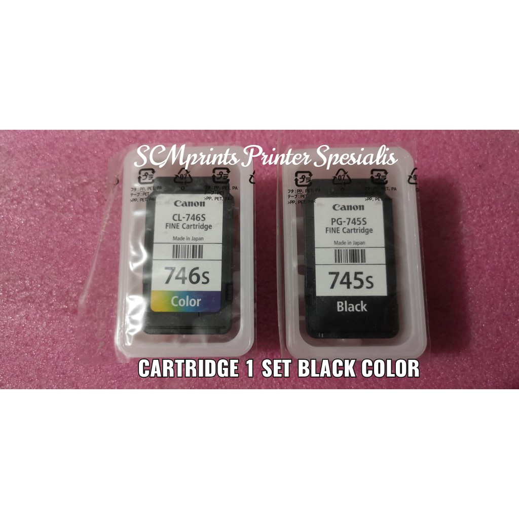 Jual Cartridge Canon CL-746 PG-745 Color Black Tinta Canon CL746s ...