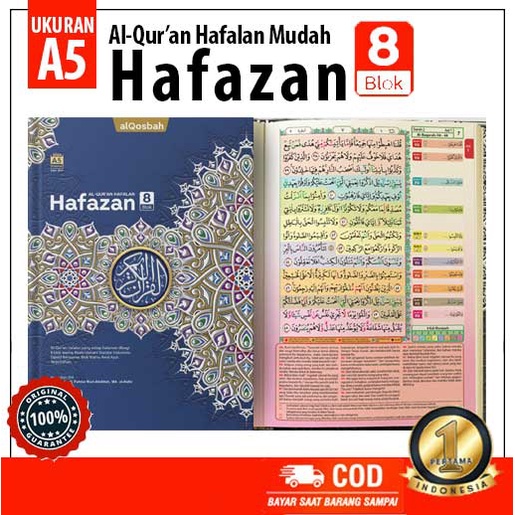 Jual Al-Quran Hafalan Hafazan 8 Blok A5 100% Ori | Shopee Indonesia