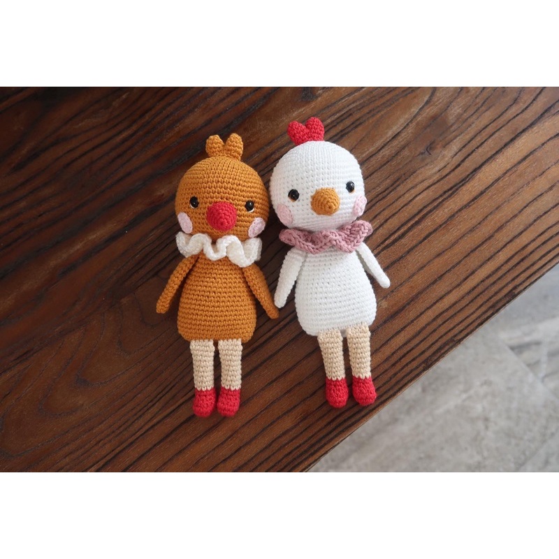 Jual Boneka Rajut Amigurumi ayam / Chicken & Hen | Shopee Indonesia