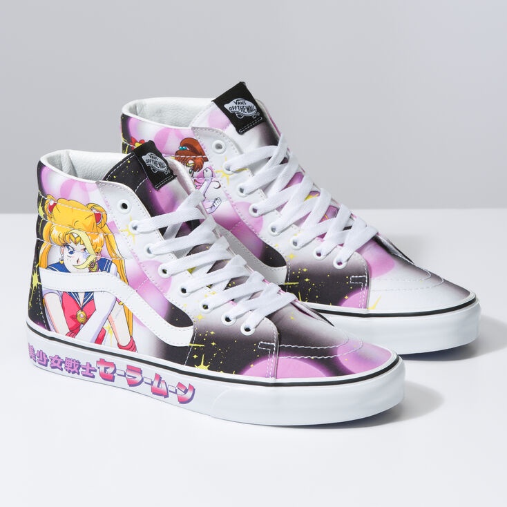 VANS SK8 HI x SAILOR MOON PRETTY GUARDIAN BLACK PINK Original