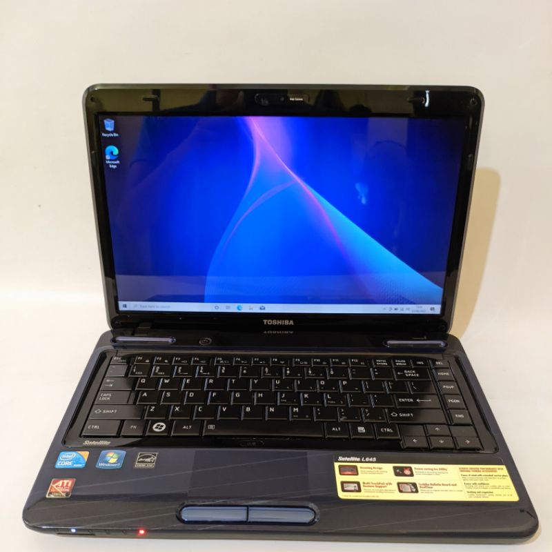 Jual Laptop Desain Toshiba Satelite L645 - Core I5 - Ram 8gb - Vga Ati ...