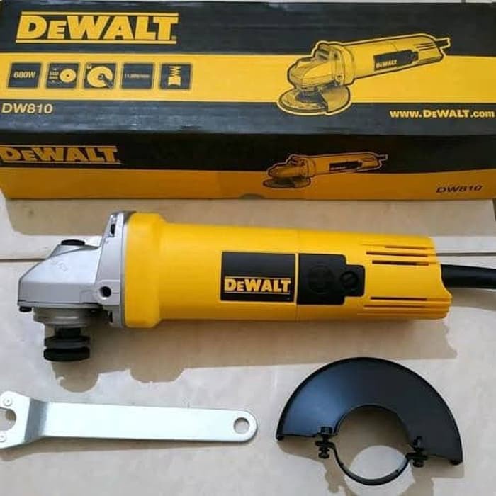 Jual MESIN GERINDRA DEWALT DW810B B1 100MM 680W SAG BONUS CARBON BRUSH ...