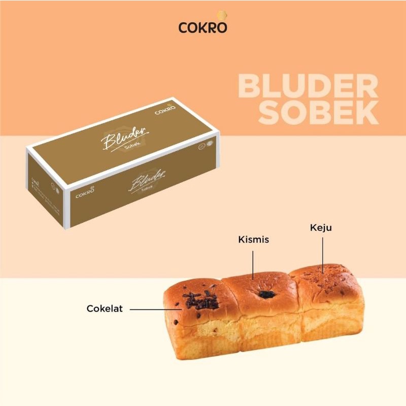 Jual Bluder Cokro Madiun Asli Isi3 Rasa cokelat keju kismis Lembut ...