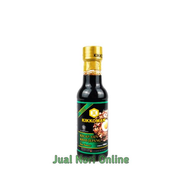 Jual Kikkoman Soy Sauce Halal 150 ML Shoyu kecap asin khas jepang