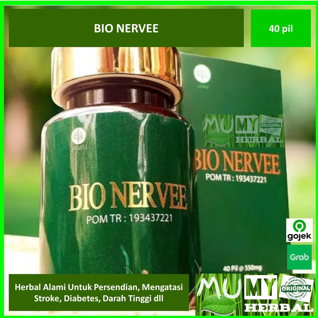 Jual BIO NERVE BIO NERVEE BIONERVE ORIGINAL PIL MULTI KHASIAT | Shopee ...