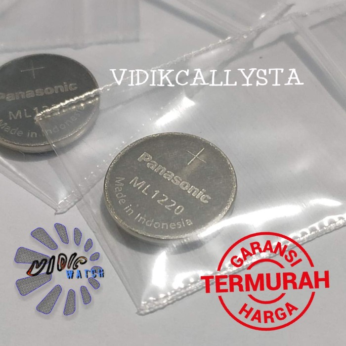 Jual Battery Batrei CMOS ML1220 ML 1220 Rechargeable 3V Asli BATRE