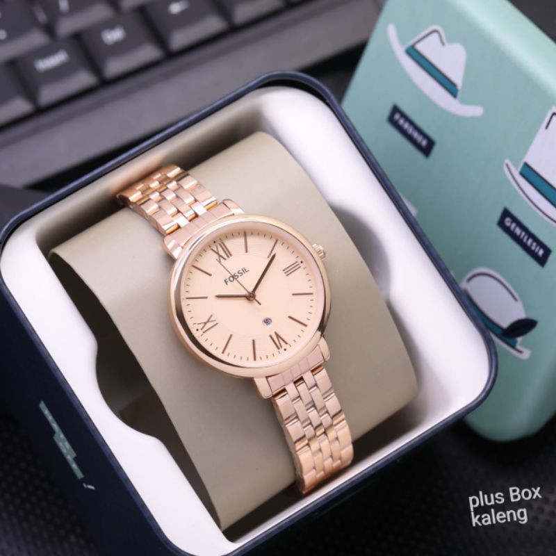 Jual Promo Jam Tangan Wanita Terbaru Foxxil Mode Bulat Analog Tanggal