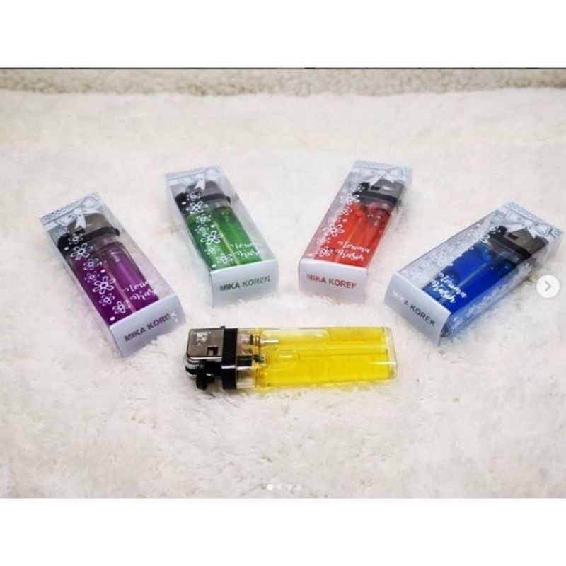 Jual souvenir korek api gas kemasan mika isi 100 pcs gratis kartu ...