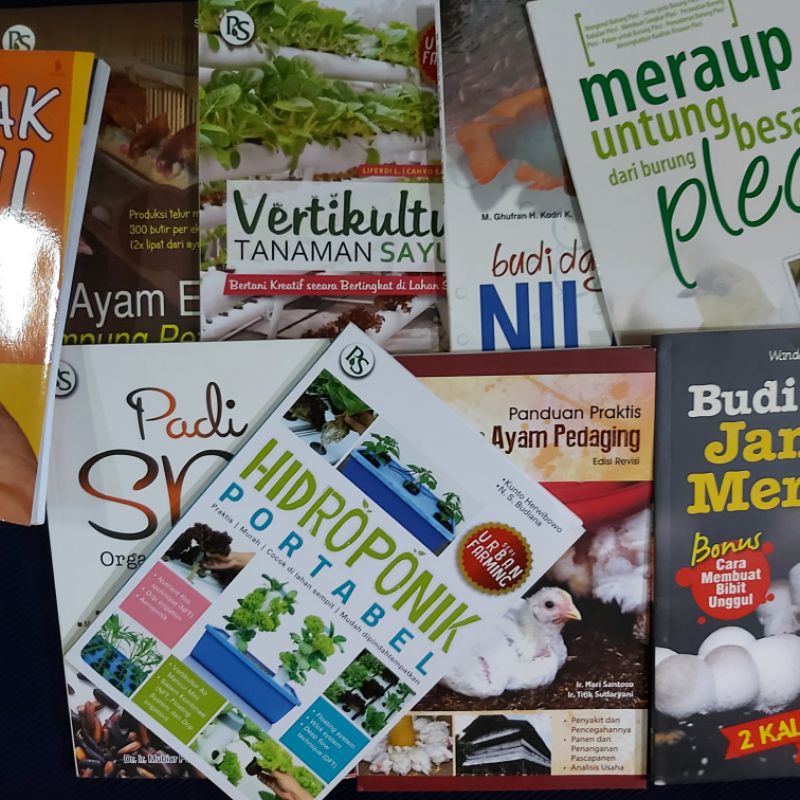 Jual Buku Original / Budidaya Hewan Dan Tanaman Hidroponik, Vertikultur ...