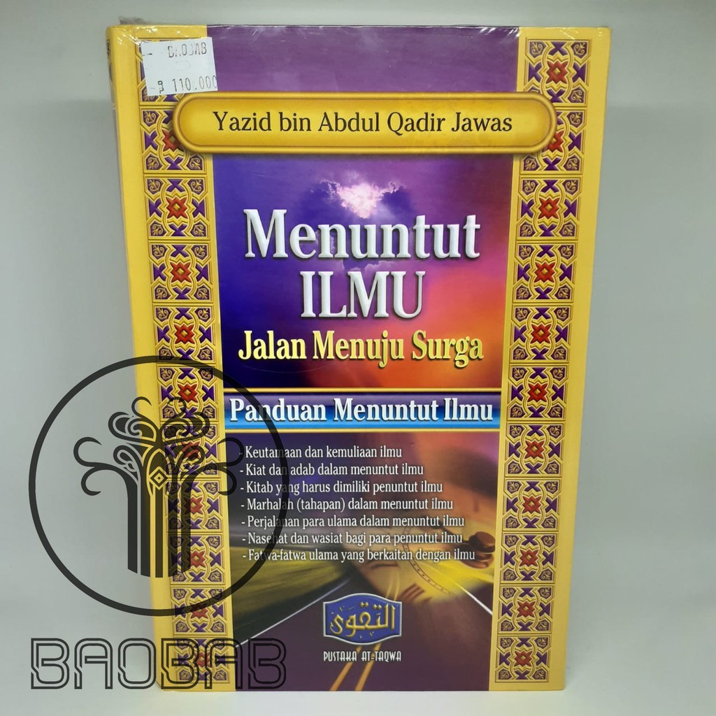 Jual Buku Menuntut Ilmu Jalan Menuju Surga | At-Taqwa | Shopee Indonesia