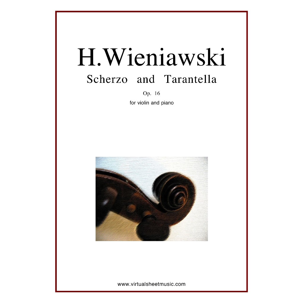 Jual Buku Biola dan Piano Scherzo and Tarantella Op.16 | Shopee Indonesia