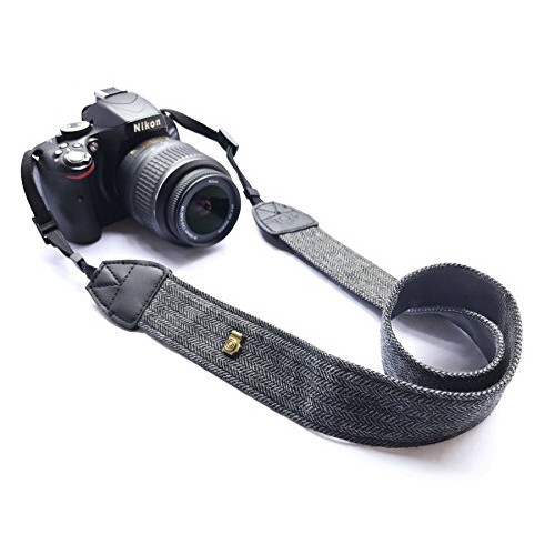 Jual Tali Kamera Strap Vintage Cotton Wash Neck Strap For Canon