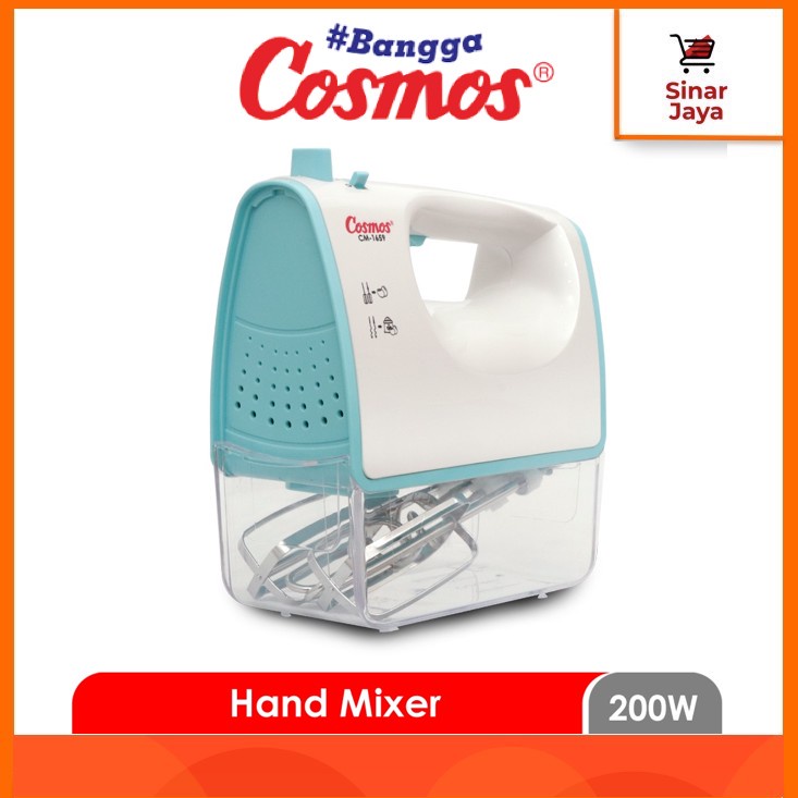 Jual COSMOS CM-1659 Hand Mixer Cosmic + Container | Shopee Indonesia