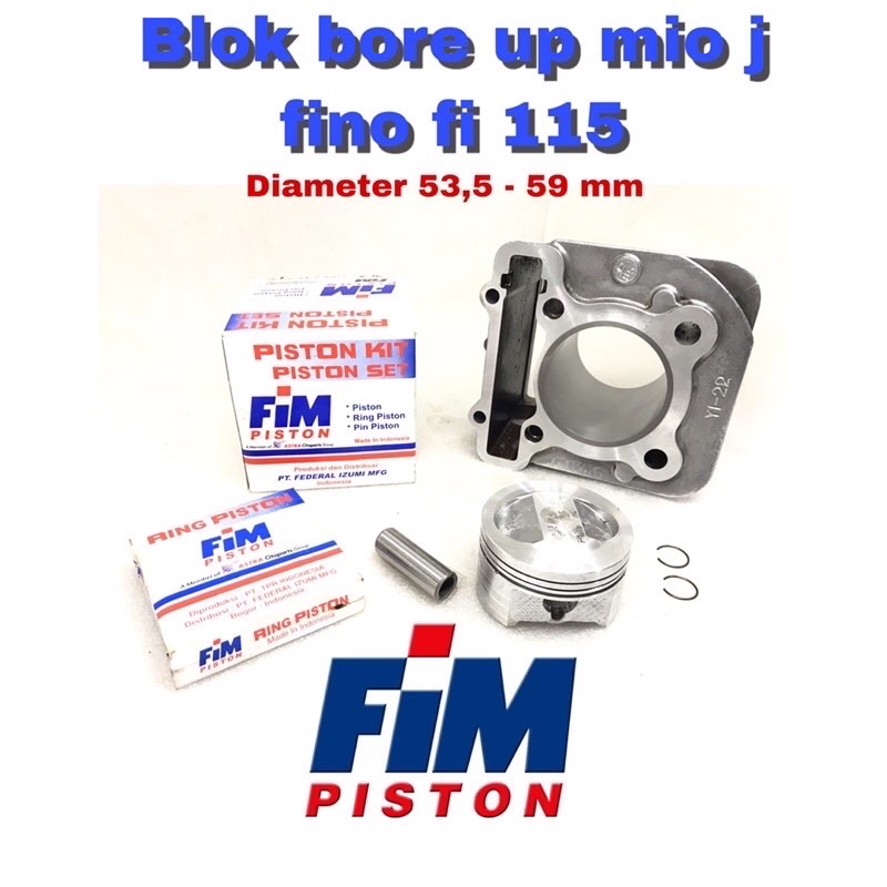 Jual Block Seher Blok Bore Up Blok Seher F Gsx Cb Cbr Yamaha Mio