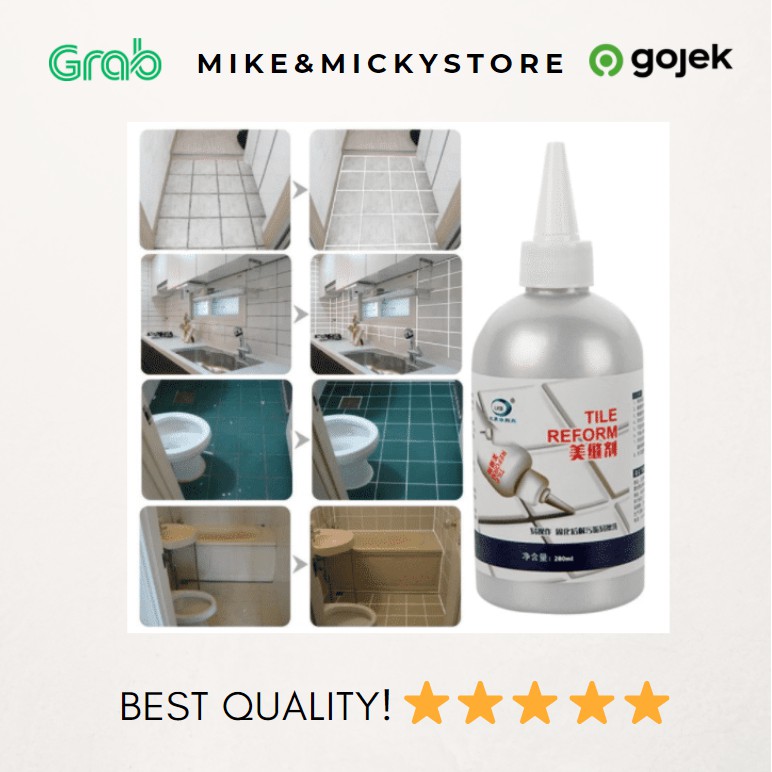 Jual EASY QUICK TILE GROUT ORIGINAL | GROUTING KERAMIK SIAP PAKAI | Shopee Indonesia