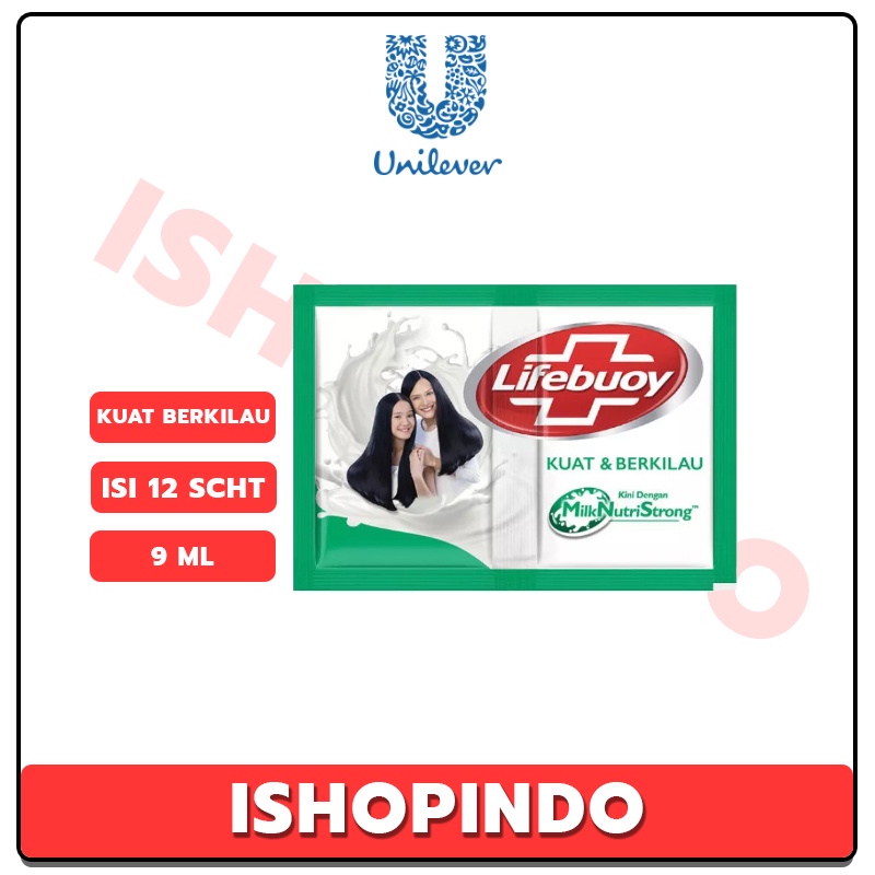 Jual Lifebuoy Shampoo 9ml 1 Renceng Isi 12 Sachet Shopee Indonesia