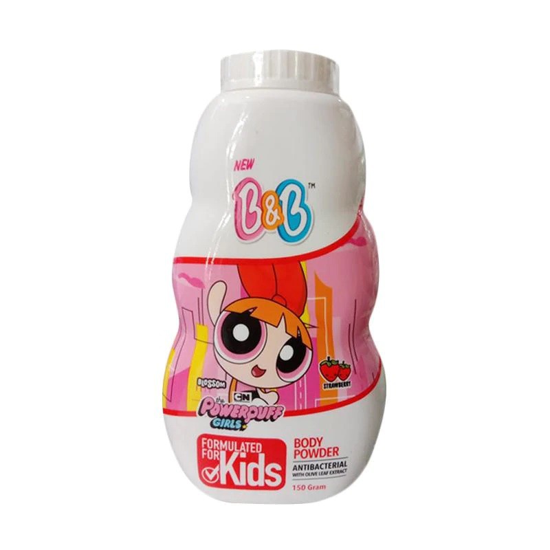 Jual B&B PowerPuff Girls Body Powder 150g | Shopee Indonesia