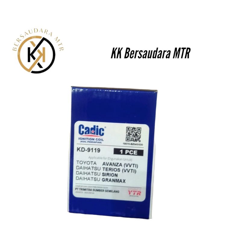 Jual KD-9119 / CADIC / COIL AVZ VVTI / TERIOS / SIRION /G.MAX | Shopee ...