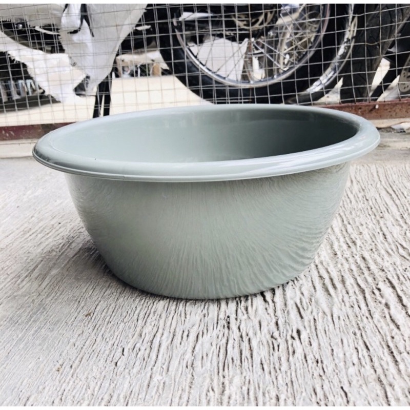 Jual Baskom plastik warna abu ukuran sedang | Shopee Indonesia