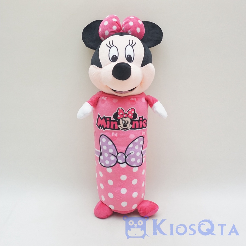 Jual guling minnie mouse pink printing kaki tangan medium | Shopee ...