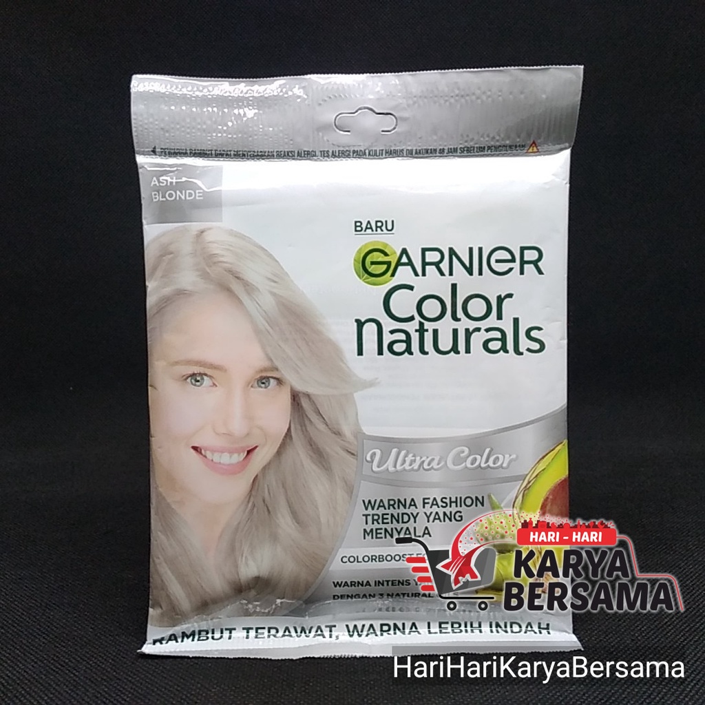 Jual Garnier Color Naturals Ultra Color Ash Blonde Pewarna Rambut 30ml