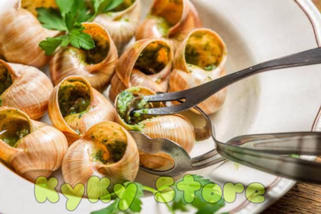 Jual Snail Fork Escargot - Clam Garpu Siput Kerang Stainless Steel ...