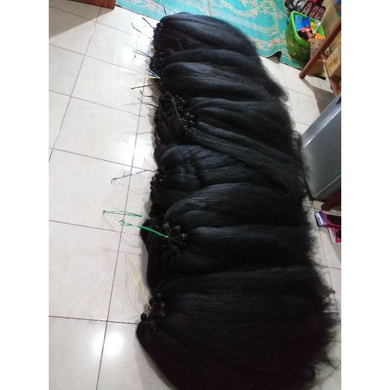 Jual Rambut Cemara Natural Ukuran 100 Cm,Untuk Kepang /Per 1 Pcs ...
