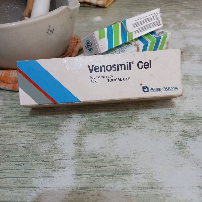 Jual Venosmil Gel Hidrosmin 2% Topical Use Faes Farma | Shopee Indonesia