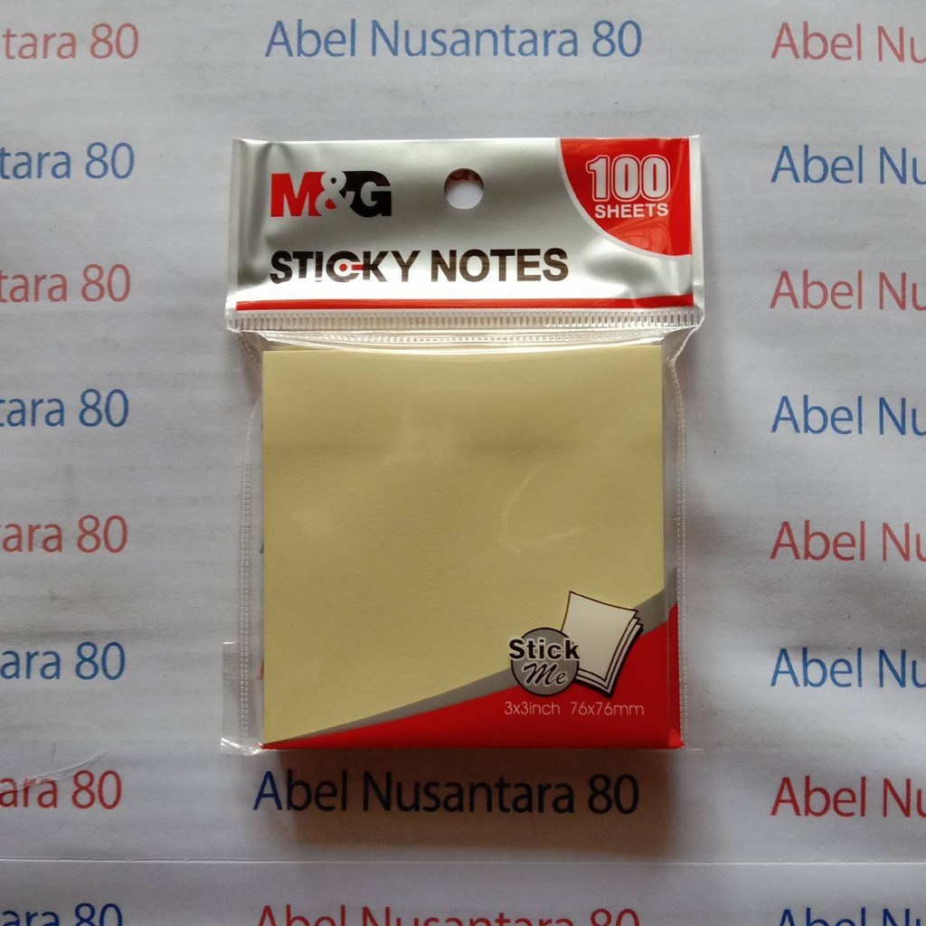 Jual Memo Stick / Sticky Note / Kertas Memo Kuning 3x3 Inch | Shopee ...