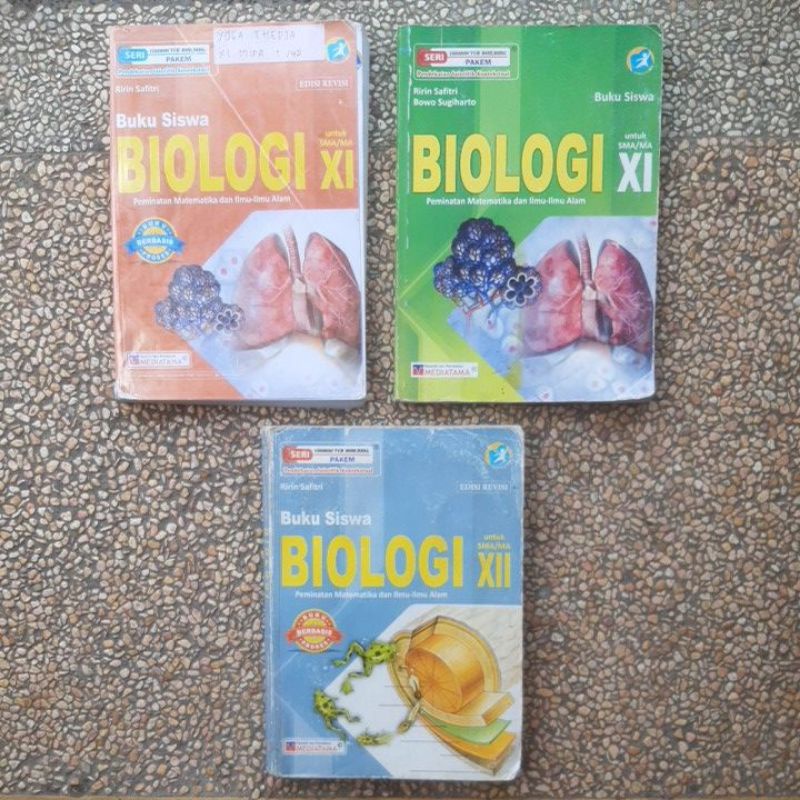 Jual Buku Siswa Biologi Sma Kelas 10.11.12 Revisi Kurikulum 13.Bekas ...