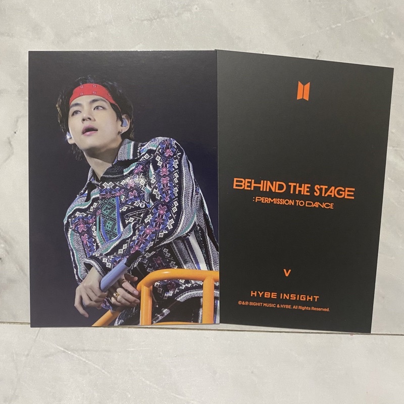 Jual V Taehyung BTS Hybe Insight PTD mpc pc mini photocard Permission ...